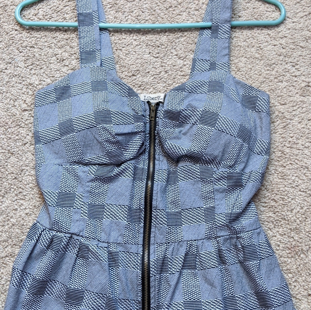 Padded Zip-Up Tank Top